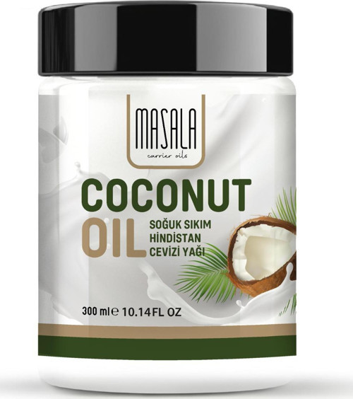 Hindistan Cevizi Yağı 300 ml - Soğuk Pres (Coconut Oil - Cold Pressed)