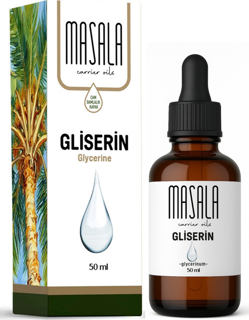 Bitkisel Gliserin 50 ml – %100 Saf ve Doğal – Gliserol – Cilt ve Kozmetik Uyumlu