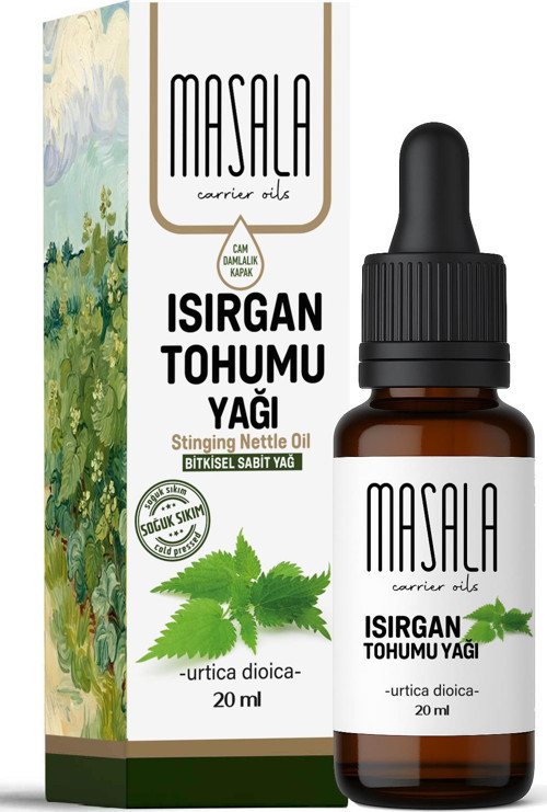 Isırgan Tohumu Yağı 20 ml – Soğuk Pres – %100 Saf ve Doğal – Urtica Dioica Seed Oil