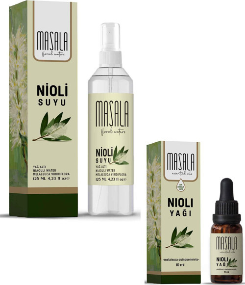 Nioli Hidrolat & Uçucu Yağ Seti – 125 ml Nioli Suyu & 10 ml Nioli Yağı | Saf ve Doğal