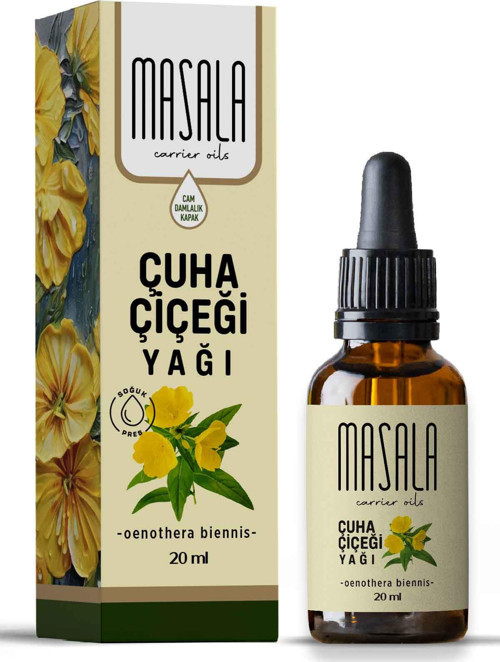Çuha Çiçeği Yağı 20 ml – %100 Saf ve Doğal Evening Primrose Oil, Soğuk Pres
