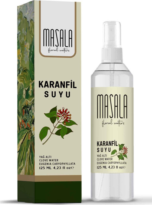 Saf Karanfil Suyu 125 ml – %100 Doğal Yağlı Hidrosol, Clove Floral Water Tonic