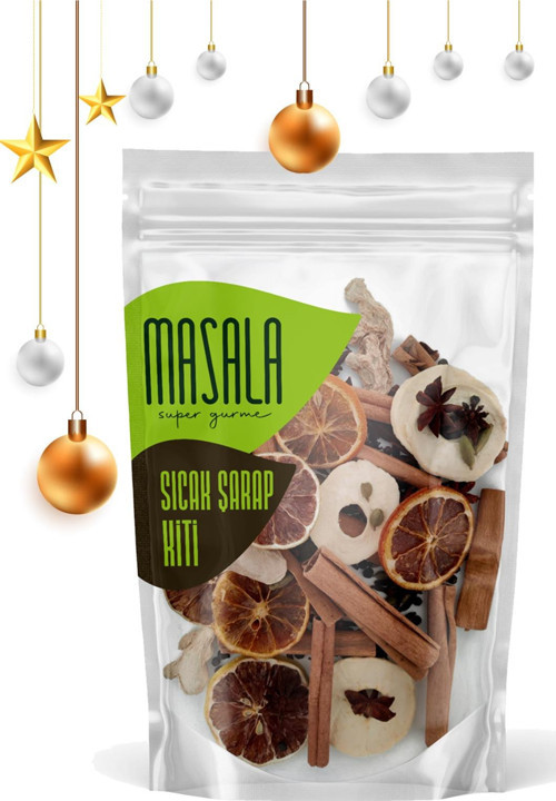 Sıcak Şarap Baharatı - Sıcak İçecek Karışımı 150 gr (Mulled Wine Spice Mix)