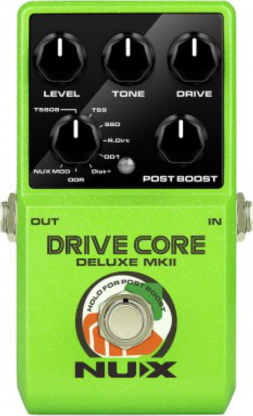 Drive Core Deluxe MKII Overdrive ve Distortion Pedalı