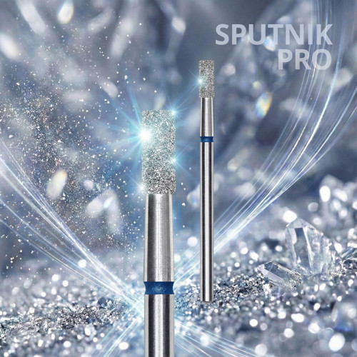 Elmas Silindir Freze Mavi Çap 2,5mm