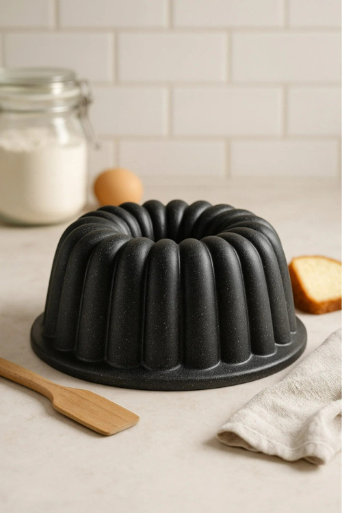 Granit Döküm Sık Dilim Dilimli Kek Kalıbı Yapışmaz Kaplama, Sağlıklı & Dayanıklı