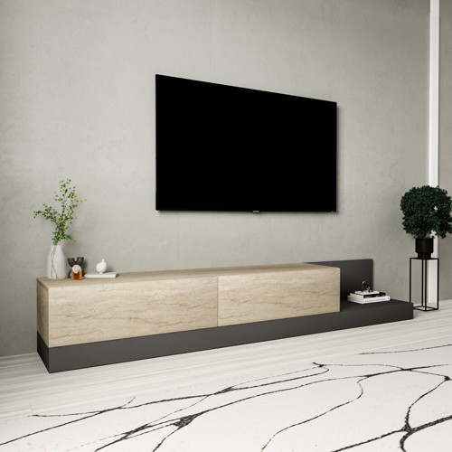 Majör Modern 2 Kapaklı TV Sehpası – 180 cm
