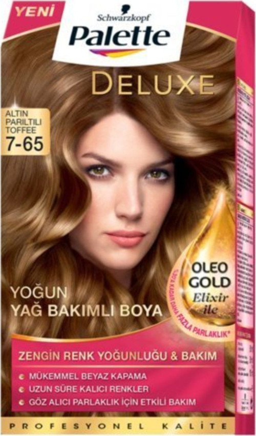 Deluxe 7-65 Altın Parıltılı Toffee