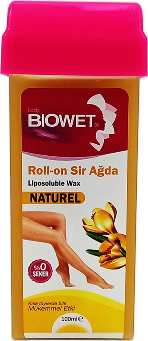 Bıoweet Biowet Roll-On Sir Ağda Naturel 100 Ml
