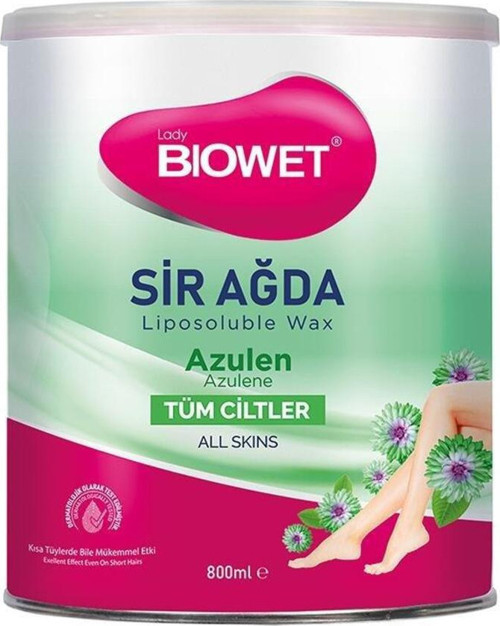 Lady Biowet Biowet Konserve Sir Ağda Normal Ciltler İçin Azulen 800 Ml