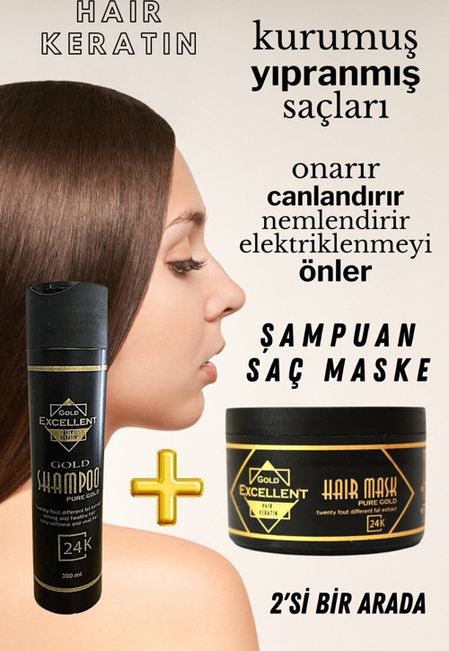 2'Li Mükemmel Saç Dostu Set - Saç Dökülmesi - Saç Canlandırma Ve Saç Dostu Set
