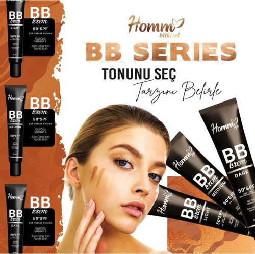 Homm Lıfe Bb Krem Yoğun Kapatıcı 50+ Spf 40 Ml