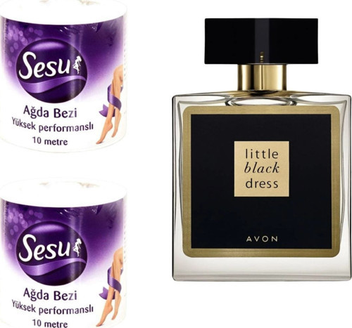 10 M Ağda Bezi 2 Adet + Avon Little Black Dress Edp 50 Ml Kadın Parfüm