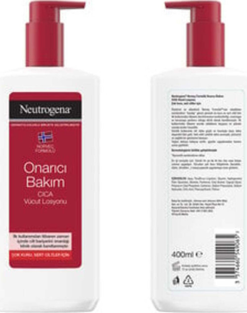 ( Kil Maskesi Hediye ) Neutrogena Onarıcı Bakım Vücut Losyonu 400 Ml ( 1 Adet )