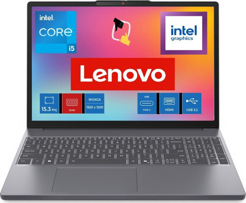 Ideapad Slim 3 i5 13420H 16GB 512GB SSD W11 15.3" WUXGA Laptop