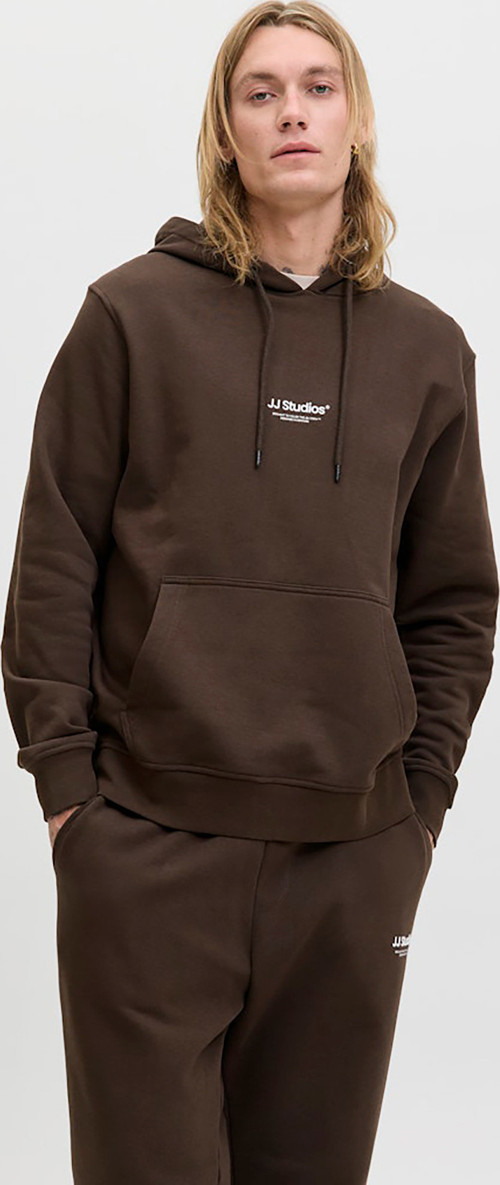 Jack & Jones Soho Erkek Kahverengi Sweatshirt (12278789-DLS)