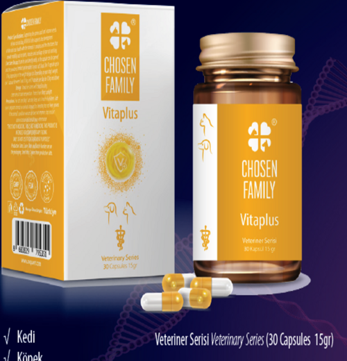 Chosen Family Vitaplus - Kas, Kemik ve İskelet Yapısını Güçlendiren Vitamin Takviyesi (30 Kapsül)