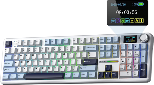 F108 Pro Reaper Switch RGB Mavi Gaming Klavye