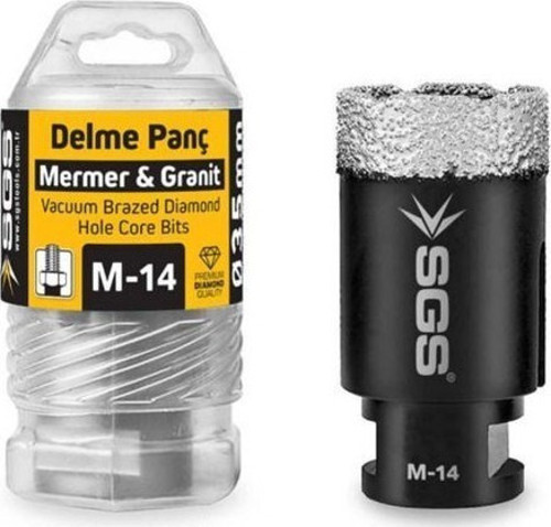 2744 Mermer & Granit Delme Panç M14 - 40 mm