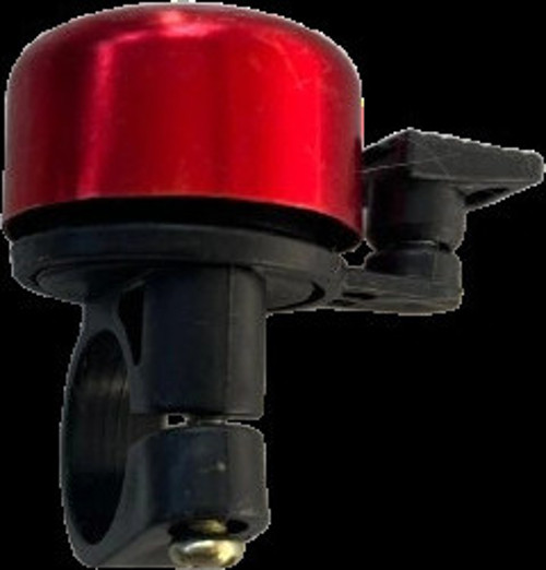 Bisiklet Zil Tin Tin Metal Başlıklı Renkli A+++ Kalite Kırmızı