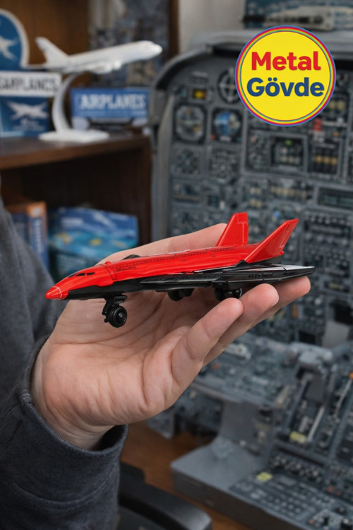 Metal Gövdeli Matchbox Sky Busters MBX Hypersonic Jet Dayanıklı Koleksiyonluk Uçak Modeli
