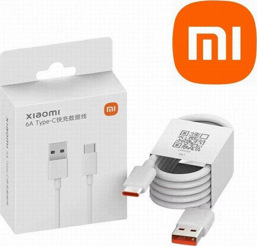 Xiaomi 6A Type-C Kablo Turbo Şarj 120W 67W 33W Hızlı Şarj Kablosu Mi 15 14 13 12 10 Pro Lite 10S Redmi Note 15 14 Pro