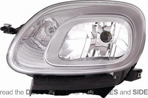 Fiat Panda Ön Far Elektrikli Motorlu Sol 2012- (Oem No: 51843645)