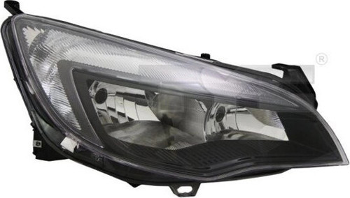 Opel Astra J Ön Far Elektrikli Motorlu Sıyah Sağ 2010- (Oem No: 13297723)