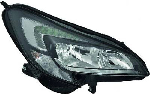 Opel Corsa E Ön Far Elektrikli Motorlu Ledli Gündüz Farlı Sağ 2014- (Oem No: 13381344)