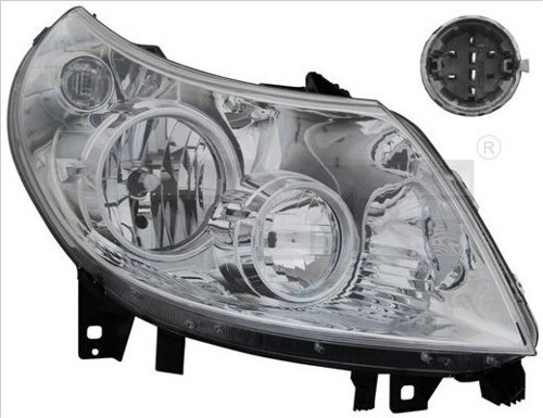 Fiat Ducato Ön Far Elektrikli Motorlu 8 Fışlı Sağ 2007- 2011- (Oem No: 1369495080)