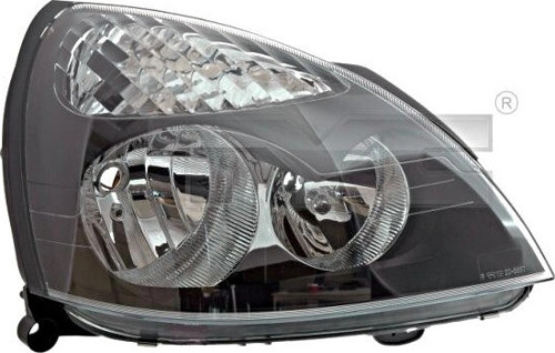 Renault Clio Ön Far Elektrikli Siyah Sol 2001-2005 (Oem No: 7701054058)