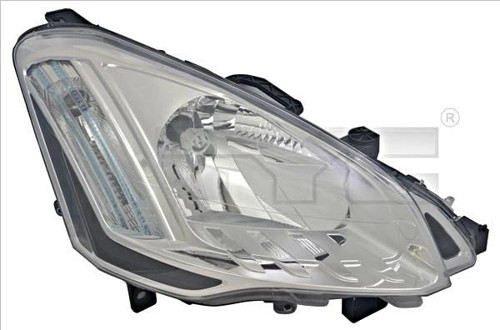 Berlingo Ön Far Elektrikli Motorlu Sol 2011- (Oem No: 9806306180)