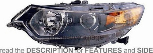 Honda Accord Ön Far Elektrikli Motorlu Sol 2008-2012 (Oem No: 33151Tl0G13)