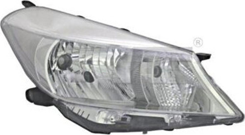 Toyota Yaris Ön Far Elektrikli Motorlu Nikelaj Sağ 2011- (Oem No: 811300D450)