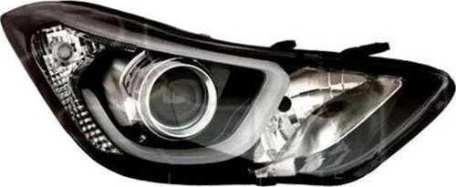 Hyundai Elentra Ön Far Elektrikli Motorlu Mercekli Ledli Sağ 2014-2015 (Oem No: 921023X420)