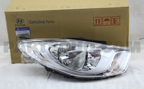 Hyundai İ10 Ön Far Nikelaj Elektrikli Motorlu Sağ 2010- (Oem No: 921020X120)