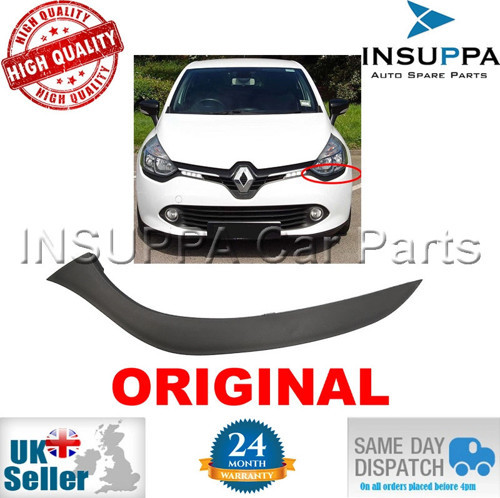 Renault Clio Ön Far Kaşı Hatchback Set 2012- (Oem No: 260E03800R)