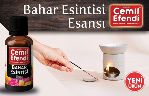 Uçucu Yağ Bahar Esintisi Esans Tütsü, Buhurdanlık 10 Ml
