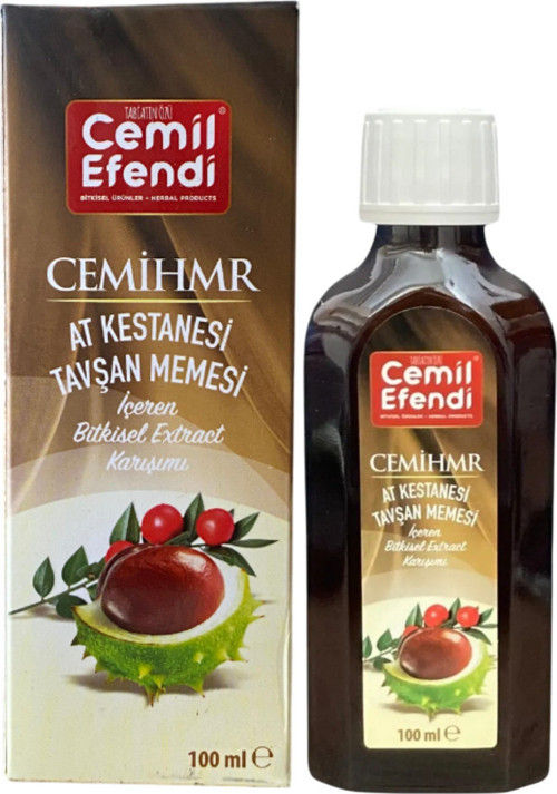 Cemihmr At Kestanesi Tavşan Memesi İçeren Bitkisel Extract Karışımı 100 Ml