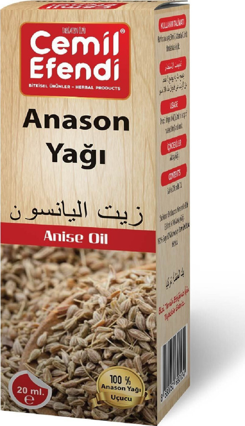 Anason Yağı 20 ml %100 Soğuk Sıkım