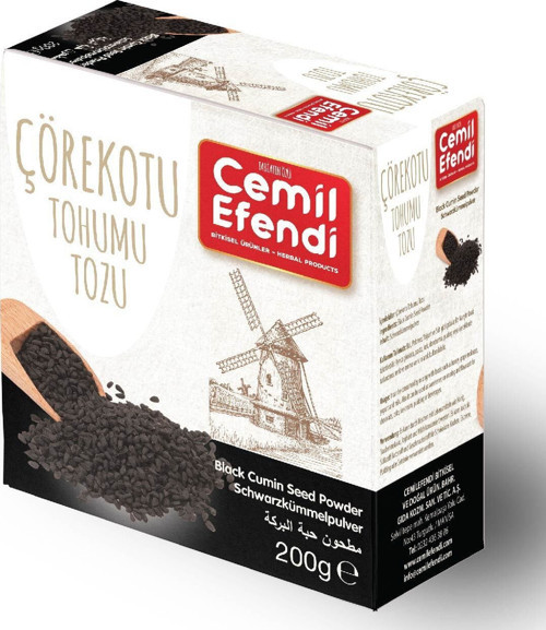 Çörek Otu Tohumu Tozu 200 Gr