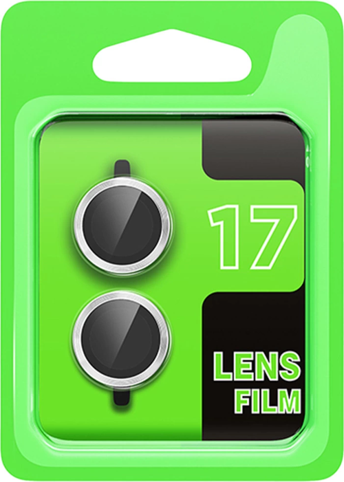Apple İphone 17 Raze Metal Kamera Lens - Gümüş