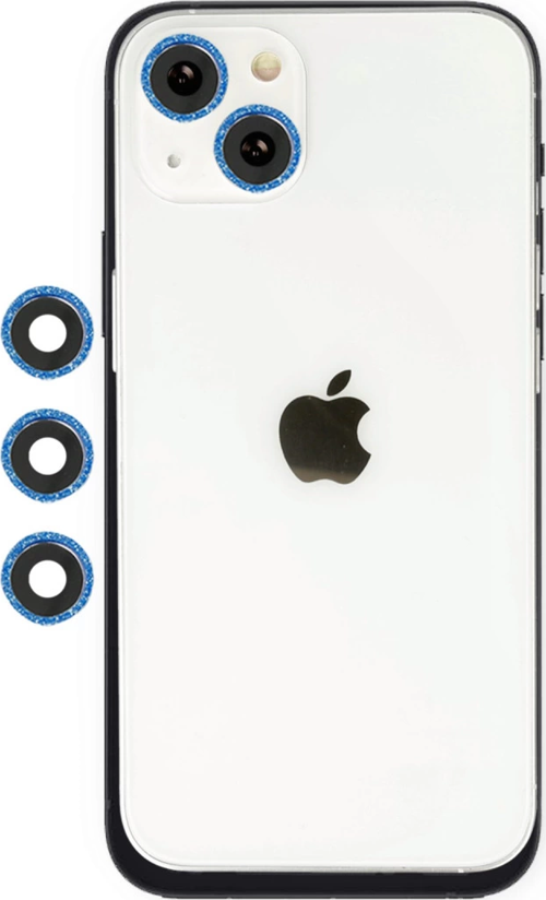 İphone 14 Shine Kamera Lens - Mavi