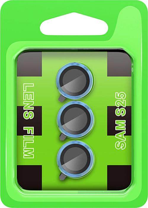 Samsung Galaxy S25 Raze Metal Kamera Lens - Mavi