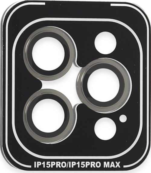 Joko İphone 15 Pro Max Pvd Metal Kamera Lens - Gri