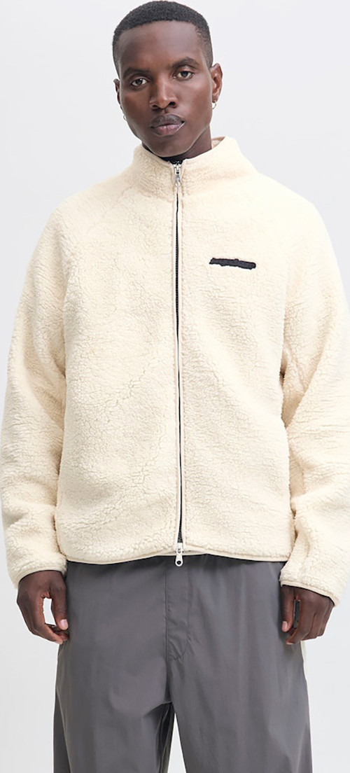 Jack & Jones Union Erkek Krem Polar Ceket (12283141-MBM)