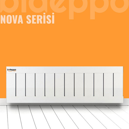 Nova Serisi Alüminyum Radyatör Yükseklik 30 Cm Genişlik 11 Dilim(93 Cm)