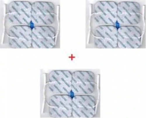Kablolu Tens Pedi Tens Elektrodu 5X5 Cm 3 Adet