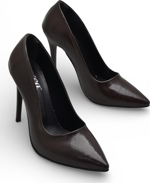 803 Stiletto Kadın Topuklu Ayakkabı 10,5 cm İnce Topuk Abiye Düğün Nişan Ayakkabısı