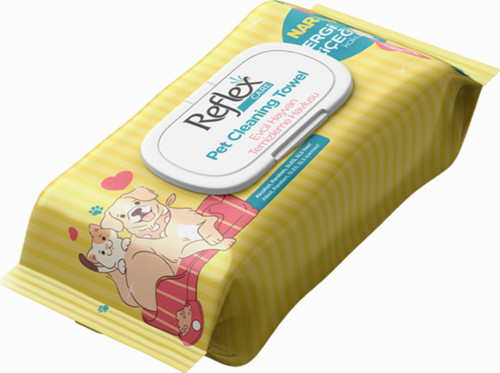 Care Nergis Kokulu Kedi ve Köpekler için Temizleme Mendili 50li